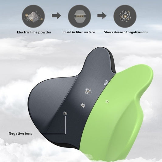 Memory Foam Lumbar Support Pillow for Car & Seat – Comfortable Back Support Cushion