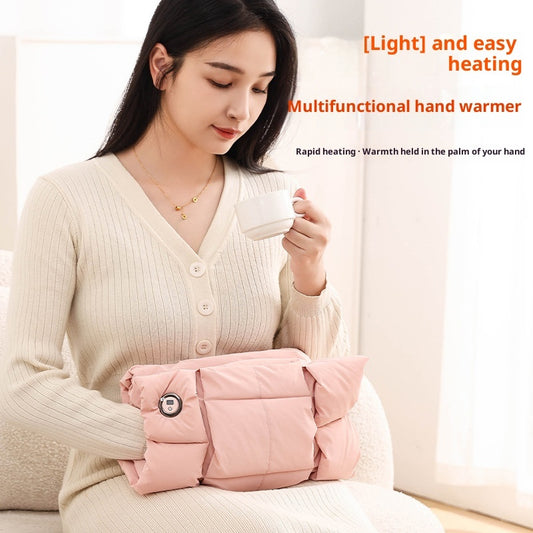 Graphene Electric Hand Warmer – Portable Rechargeable Hot Water Bag & Heating Pad for Winter